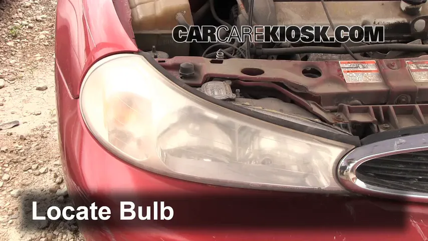 1998 Ford Contour LX 2.0L 4 Cyl. Luces Luz de estacionamiento (reemplazar foco)